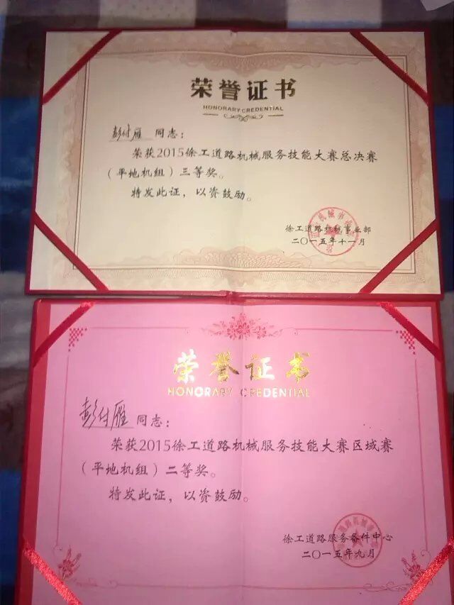 2015年徐工道路機械服務(wù)技能大賽