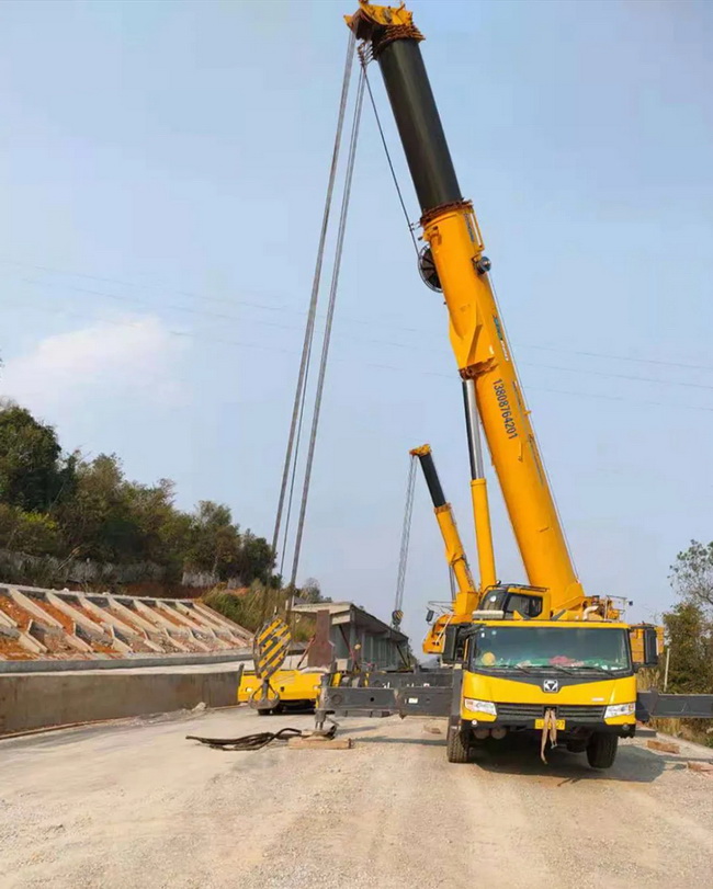徐工起重機助陣大瑞鐵路橋梁建設(shè)